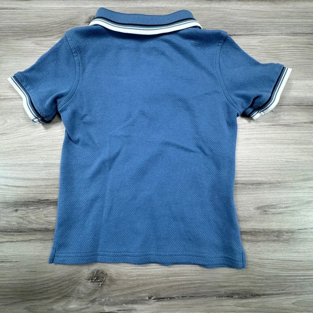 Bluey Toddler Boys Blue Quarter Zip Polo Shirt‎ Size 5T